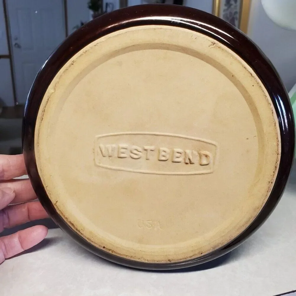 West Bend retro crock